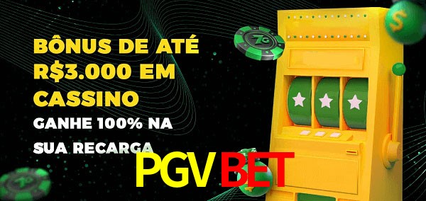 PGVBET melhor bônus de depósito