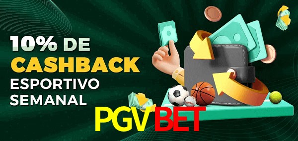 10% de bônus de cashback na PGVBET